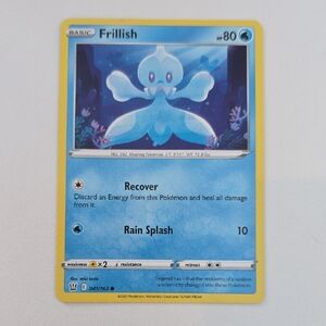 Pokemon Frillish Card